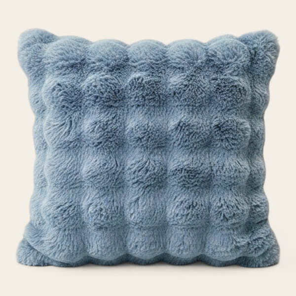 Pillow Cover – Velvet Brick – Stormy Blue