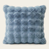 Pillow Cover – Velvet Brick – Stormy Blue