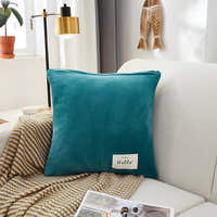 Pillow Cover – Velvet Plush – Teal