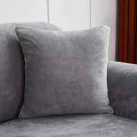Pillow Cover – Velvet Plush – Pearl Grey