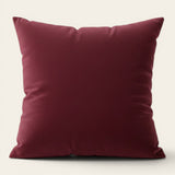 Pillow Cover – Velvet Plush – Bordeaux