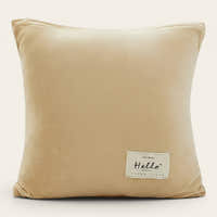 Pillow Cover – Velvet Plush – Bouclé Sand