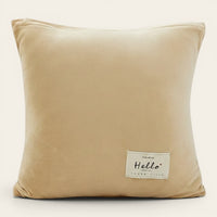 Pillow Cover – Velvet Plush – Bouclé Sand