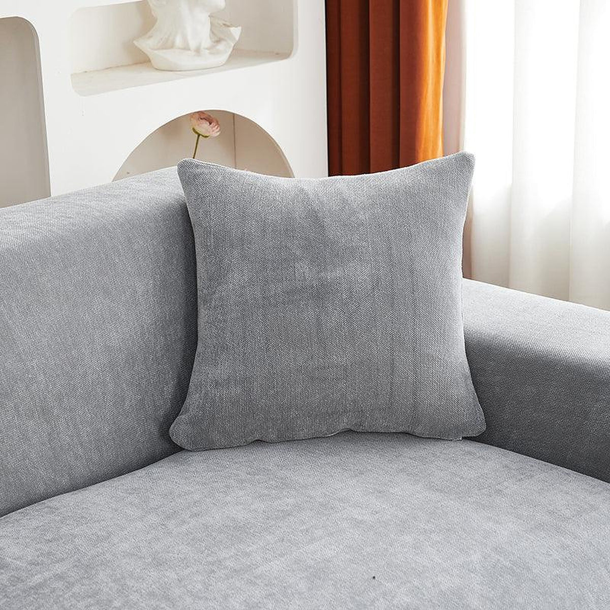 Pillow Cover – Velvet Plush – Charcoal