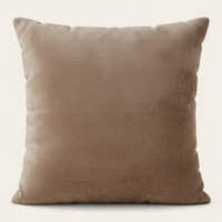 Pillow Cover – Velvet Plush – Cocoa