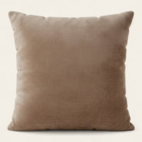 Pillow Cover – Velvet Plush – Cocoa