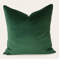 Pillow Cover – Velvet Plush – Forest
