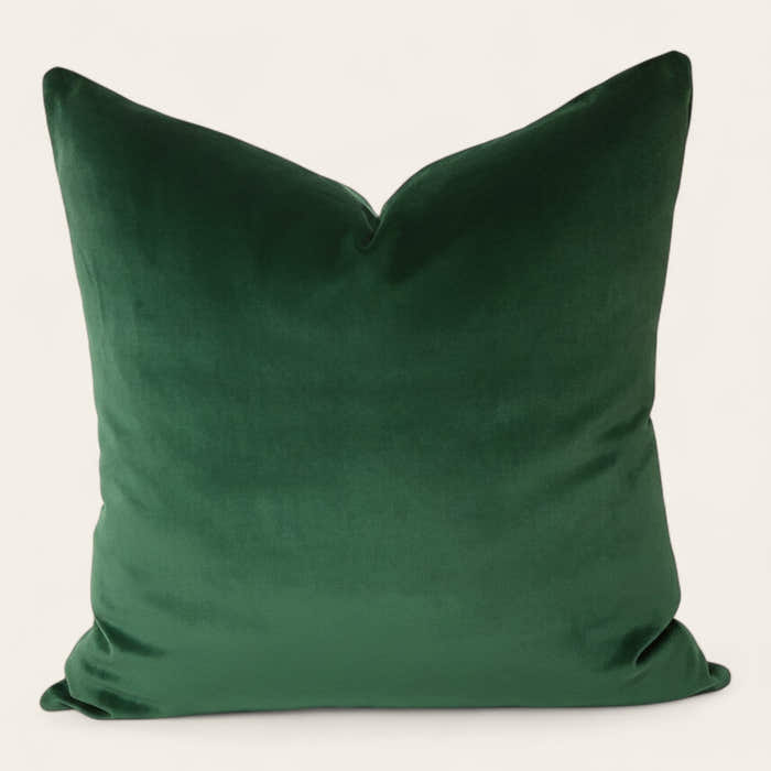 Pillow Cover – Velvet Plush – Forest