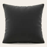 Pillow Cover – Velvet Plush – Ink Black