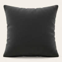 Pillow Cover – Velvet Plush – Ink Black