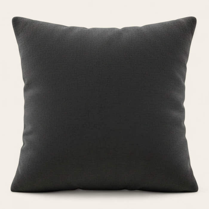 Pillow Cover – Velvet Plush – Ink Black