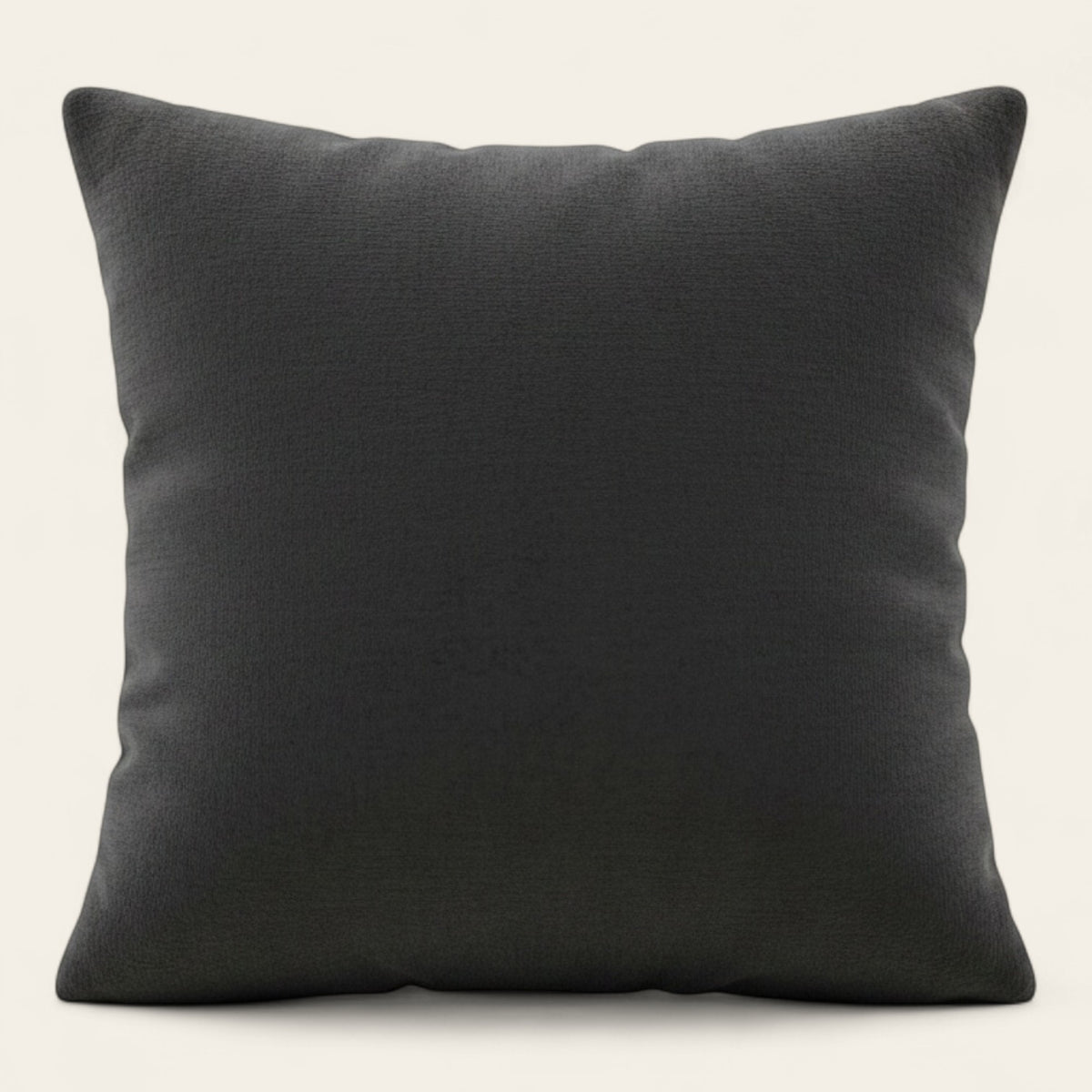 Pillow Cover – Velvet Plush – Ink Black