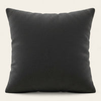 Pillow Cover – Velvet Plush – Ink Black