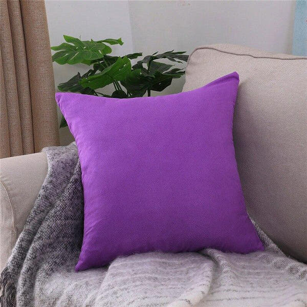 Pillow Cover – Velvet Plush – Lilac