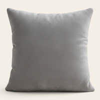 Pillow Cover – Velvet Plush – Pearl Grey