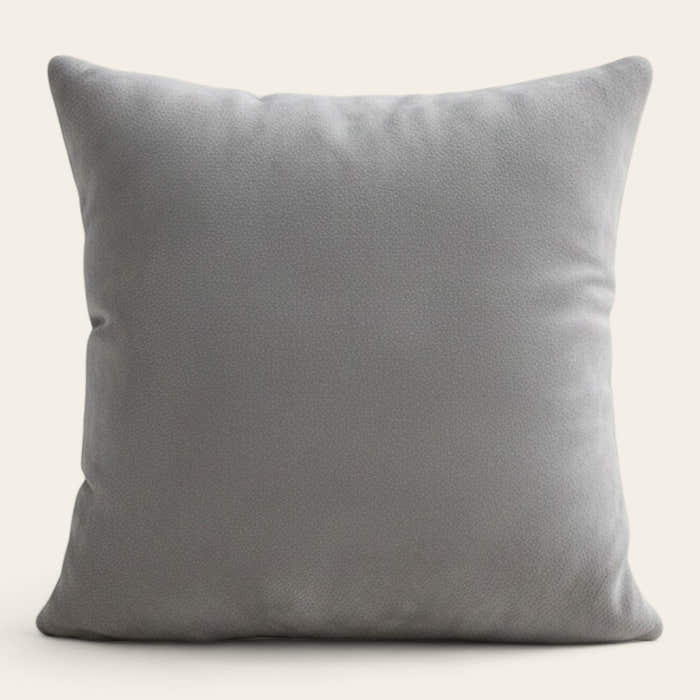 Pillow Cover – Velvet Plush – Pearl Grey