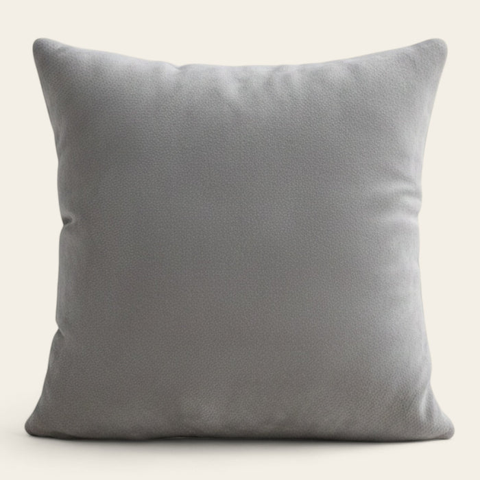 Pillow Cover – Velvet Plush – Pearl Grey