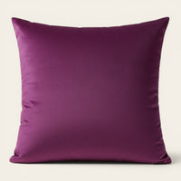 Pillow Cover – Velvet Plush – Plum