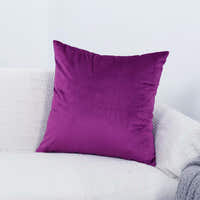 Pillow Cover – Velvet Plush – Plum