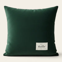 Pillow Cover – Velvet Plush Smooth – Forest