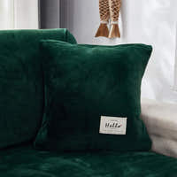 Pillow Cover – Velvet Plush Smooth – Forest