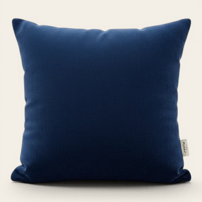 Pillow Cover – Velvet Plush Smooth – Midnight Navy