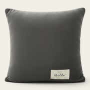 Pillow Cover – Velvet Plush Smooth – Pearl Grey