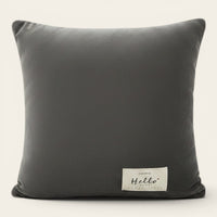Pillow Cover – Velvet Plush Smooth – Pearl Grey