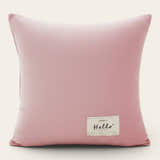 Pillow Cover – Velvet Plush – Soft Blush
