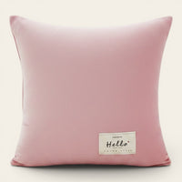 Pillow Cover – Velvet Plush – Soft Blush