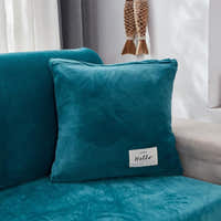 Pillow Cover – Velvet Plush – Teal