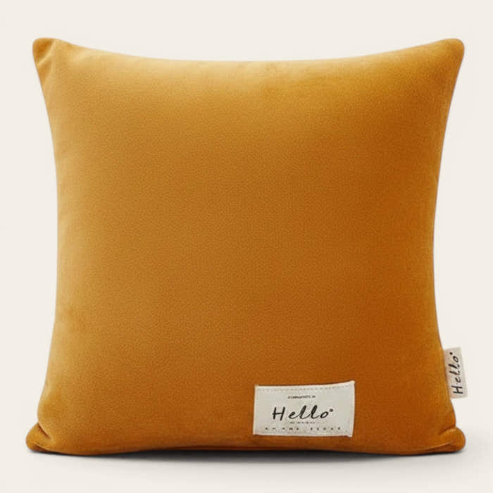 Pillow Cover – Velvet Plush – Terracotta