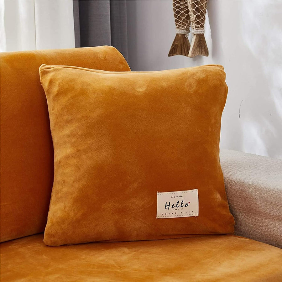 Pillow Cover – Velvet Plush – Terracotta