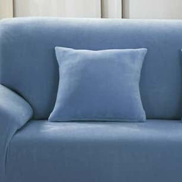 Pillow Cover – Velvet Plush – Sky Mist