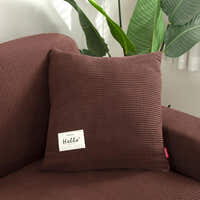 Pillow Cover – Waffle Quilt – Espresso