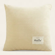 Pillow Cover – Waffle Quilt – Ivory Cream