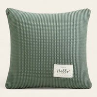 Pillow Cover – Waffle Quilt – Sage Mist