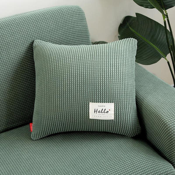 Pillow Cover – Waffle Quilt – Sage Mist
