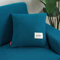 Pillow Cover – Waffle Quilt – Teal