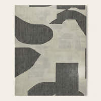Rug – Abstract Organic – Pearl Grey
