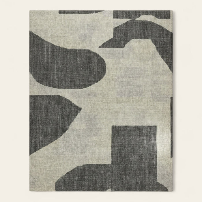 Rug – Abstract Organic – Pearl Grey