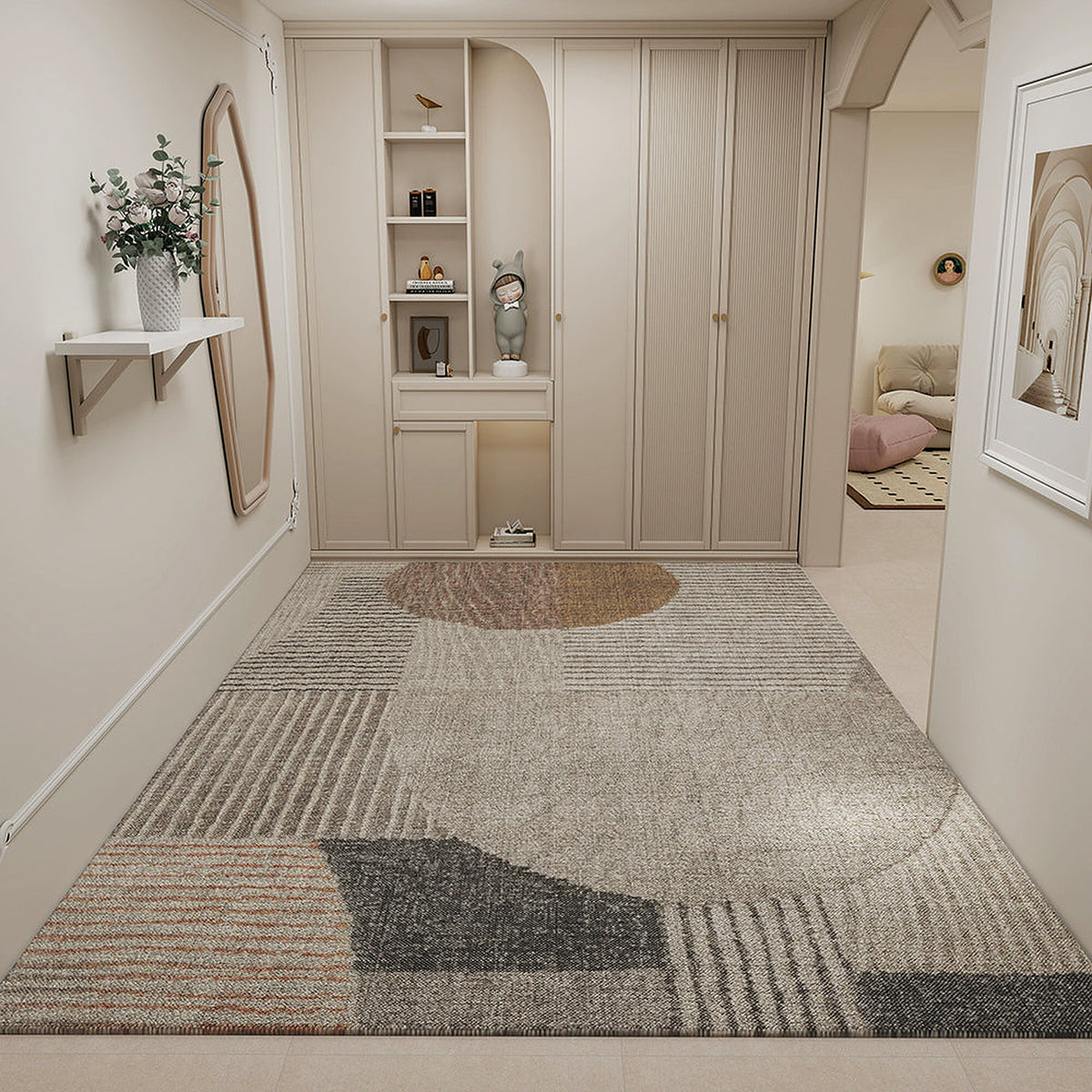Rug – Bauhaus Abstract – Multicolor