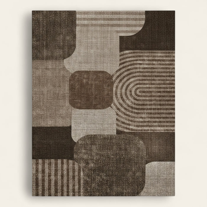 Rug – Bauhaus Block – Cocoa