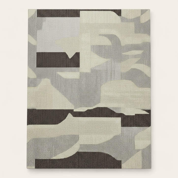 Rug – Camo Block – Charcoal