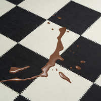 Rug – Checkerboard – Ink Black