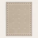 Rug – Checkerboard Weave – Bouclé Sand