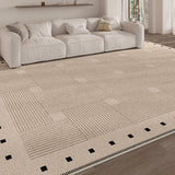 Rug – Checkerboard Weave – Bouclé Sand