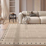 Rug – Checkerboard Weave – Bouclé Sand