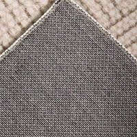 Rug – Checkerboard Weave – Bouclé Sand