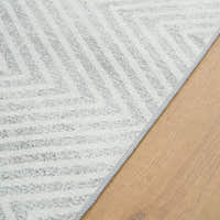 Rug – Diagonal Subtle – Pearl Grey